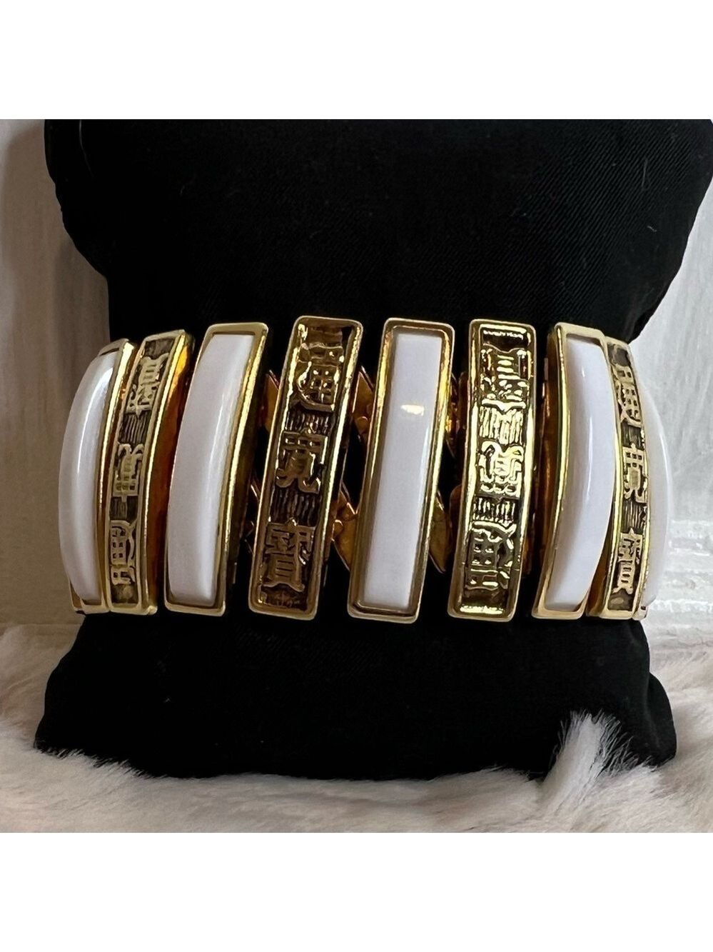 CHINOISERIE CHINESE ASIAN VINTAGE EXPANSION BRACELET